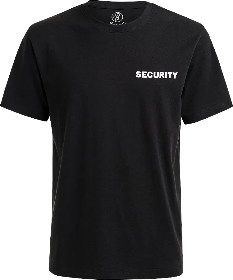 Brandit Security, t-shirt - Noir - 7XL