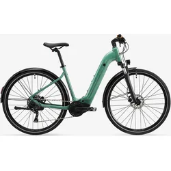 E-Bike SUV Trekking 28 Zoll e-actv 500 LF niedriger Einstieg Yamaha grün eukalyptusgrün S