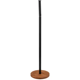 Wenko Stand Toilettenpapierhalter 2 in 1 Serro Schwarz-Bambus