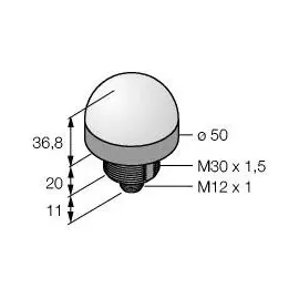 Turck LED-Anzeige K50LNRXXPQ
