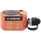 20T Hydraulikzylinder, Hydraulischer Wagenheber Professioneller Zweiteiliger,Ultradünner Tragbarer Industrieheber Gesamthub 2.6cm for Automotive Construction Industrial.