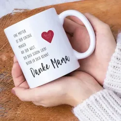 Keramiktasse "Danke Mama"