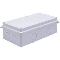 TRU Components TC-RB 200x100x70 TC-10239104 Installations-Gehäuse ABS Kunststoff Weiß