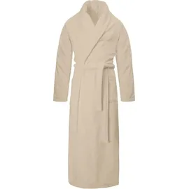 Normani Bademantel aus 100 % Baumwolle Lola in Beige | Gr.: XXL