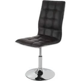 Mendler Esszimmerstuhl HWC-C41 Kunstleder braun 2er Set