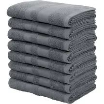 OTTO home Vanessa Handtuchset 8-tlg. grau