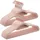 Songmics Kleiderbügel CRF21PK30, aus Kunststoff, rosa, 44cm, platzsparend, rutschfest, 30 Stück