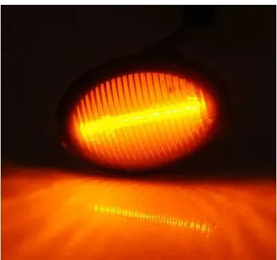 LED-Blinker für FIAT 500 (ab 2007) / FORD KA (ab 2008) / LANCIA YPSILON – rauchgetönt