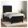 vidaXL Boxspringbett 100 x 200 cm Schwarz