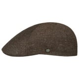 Lierys Flat Cap (1-St) Schirmmütze mit Schirm, Made in the EU braun L (58-59 cm)