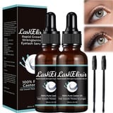 GFOU Lashelixir Rapid Growth Stärkendes Wimpernserum, Rapid Growth Stärkendes Wimpernserum, Rizinusöl Bio-Wimpernserum, Wimpernwachstumsverstärker, Rapid Growth Strengthening Eyelash Serum (2pcs)