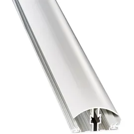 Gutta Klemmprofil Mitte Alu-PVC 200 cm x 6 cm x 0,5 cm