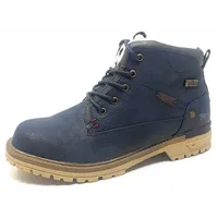 Mustang Shoes Kontrastbesatz blau - 35