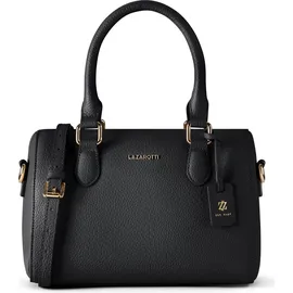 lazarotti Handtasche Bologna Leather Bowling Bag Black