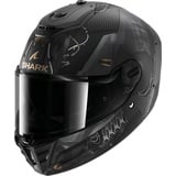 Shark Spartan RS Carbon XBot, Integralhelm - Matt Schwarz/Dunkelgrau - XS