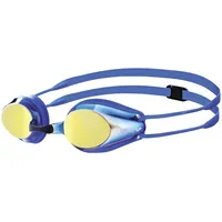 Arena Tracks Junior Mirror Schwimmbrille Kinder, Schwimmbrille mit UV-Schutz,