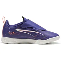 Puma Ultra 5 Play V IT Hallenschuhe Kinder Lapis Lazuli/Puma White/Sunset Glow 31
