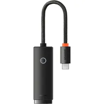 Baseus Lite Series, Netzwerk Adapter, USB-C - LAN RJ45, 100 Mbps, schwarz