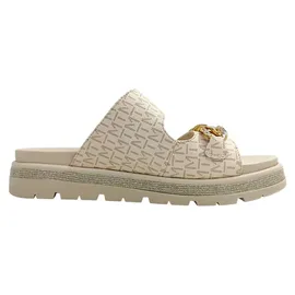 Marco Tozzi Damen Sandale weiches Feel Me Fußbett weiches Innenfutter Modern, beige (Cream Comb), 39 EU