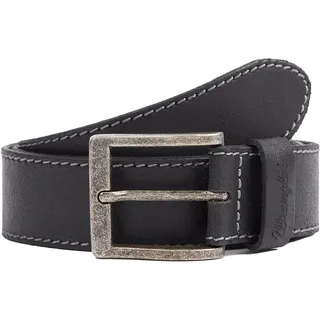 Wrangler Stitched Gürtel Black 105 cm