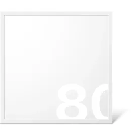 LECOM LED Panel 2er Set quadratisch warmweiss