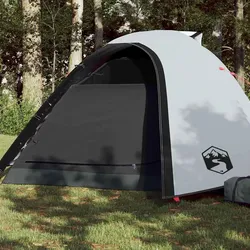 Campingzelt 4 Personen Weiß 267x272x145 cm 185T Taft