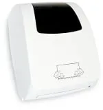 Handtuchrollenspender mit Autocut ST-88755 , Farbe: weiß