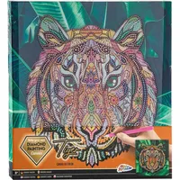 Grafix Leinwand Diamond Painting Tiger