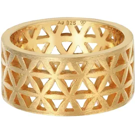 Elli Ring 925 Sterling Silber Ornament in Gold | Gr.: 56