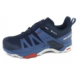 Salomon X Ultra 4 Gore-Tex Herren carbon/bering sea/pearl blue 46 2/3