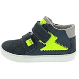 Sneaker High in Blau/Gelb 26