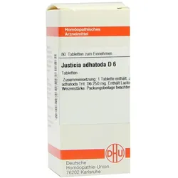 Justicia Adhatoda D 6 Tabletten 80 St