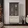 lookway Vitrine AUTUMN 2D2W1S 90 x 40 x 191 cm Beige/Braun
