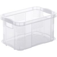 Rotho Aufbewahrungsbox 6l, Kunststoff (PP) BPA-frei, transparent, A5/6l (29.0