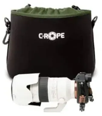 C-Rope CRP-CNB-L-BLK-2 Kameratasche/-koffer Beuteltasche Schwarz, Grün