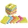 Post-it Post-it® Energetic Collection Haftnotizen 654TFEN farbsortiert, 6 Blöcke