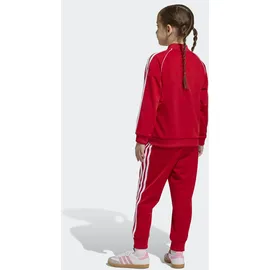 adidas SST Trainingsanzug rot 128