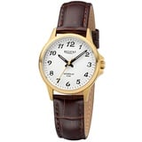 REGENT - F-1458 - Armbanduhr - Damen - Braun