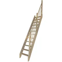 starwood treppen Raumspartreppe 2000/3000 61 cm Holz