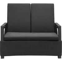 Clemento Malaga 2-Sitzer Sofa Aluminium/Sunbrella