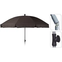 Sonnenschirm 2,50m TAUPE - taupe