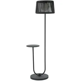 LECO Stehlampe mit Ablagetisch anthrazit