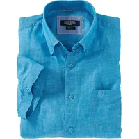 Franco Bettoni Herren Leinen-Baumwollhemd