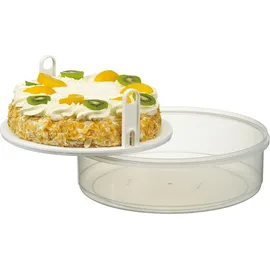 SUNWARE Club Cuisine Tortenbox 35 x 12 cm 1-tlg. blau/transparent