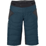 Vaude - Minaki Shorts III für Damen und Herren - Isolationsshort zum Fahrradfahren, dark sea, M