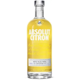 Absolut Citron 40% vol 1,0 l