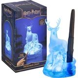 Paladone Harry Potter Hirsch-Patronus-Licht mit Zauberstab-Fernbedienung, offiziell lizenzierte Zaubererwelt-Ware, batteriebetriebenes Sammlergeschenk, Wohndeko | Paladone