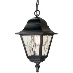 Norfolk Outdoor Pendelleuchte schwarz Elstead Lighting NR9-BLK