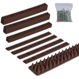 Relaxdays Vogelabwehr Spikes 40er Set 40 St.