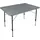 Bo-Camp Campingtisch Höhenverstellbar 100x70 cm Grau
